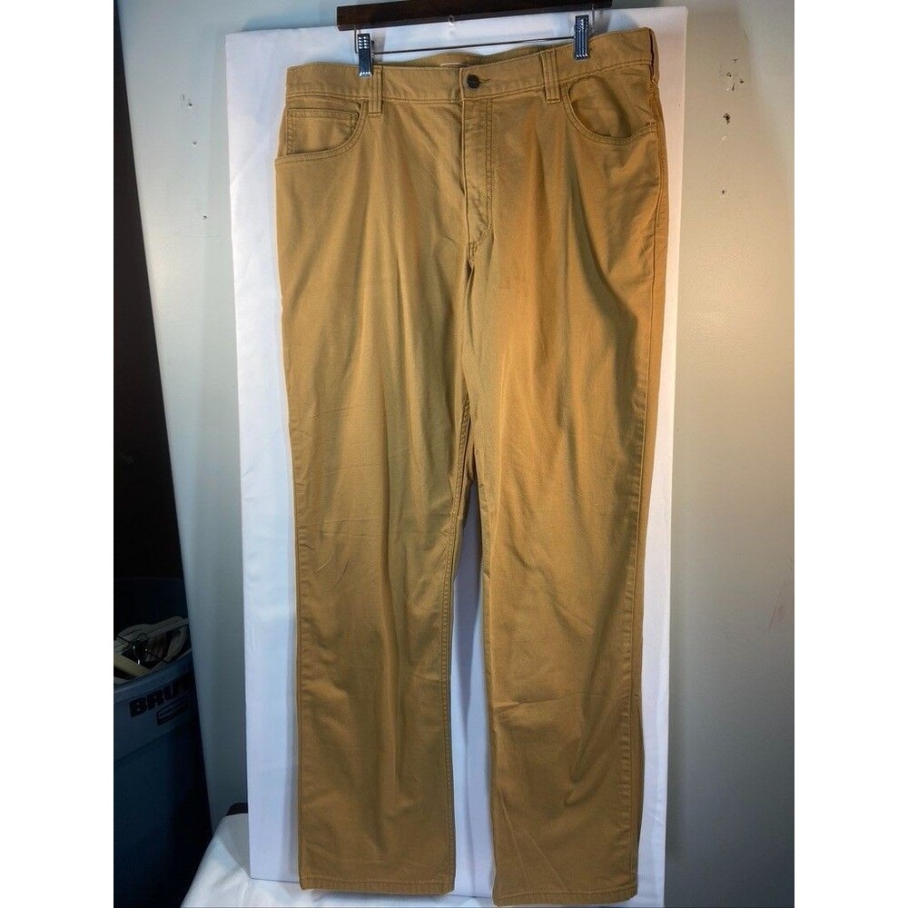 CARHARTT CANVAS TAN RELAX FIT SZ 38 X 34 MENS PANTS
